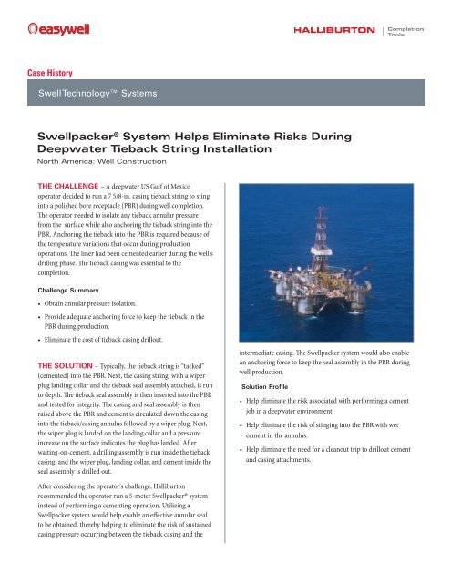 H06681 North America Well Construction - Halliburton