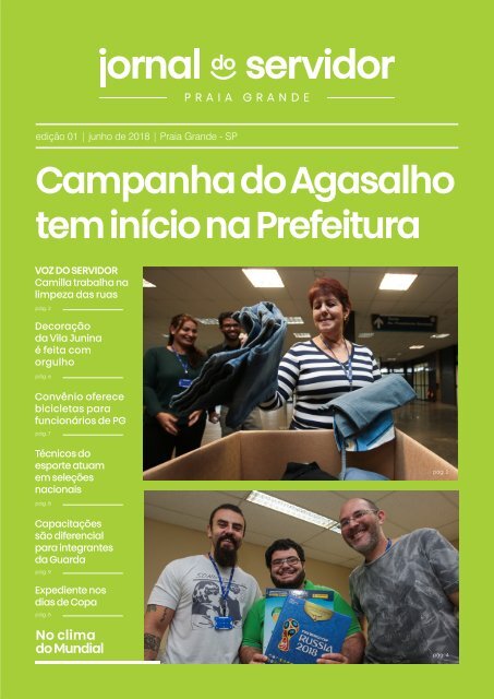 Jornal do Servidor - Praia Grande | Ed. 1 | Junho 2018