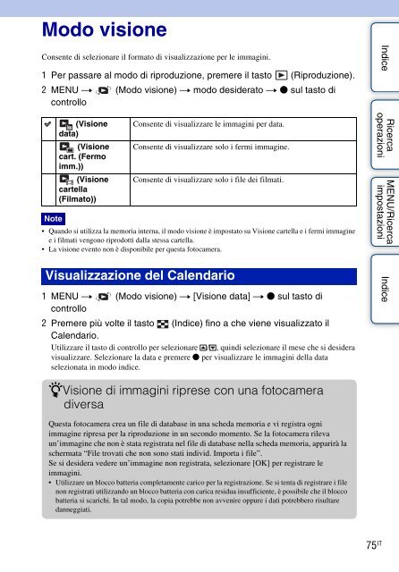Sony DSC-W350D - DSC-W350D Consignes d&rsquo;utilisation Italien