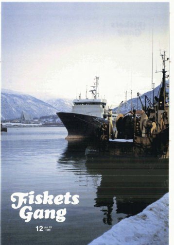 Fiskets Gang. Nr. 13-1988. 74. årgang - Havforskningsinstituttet
