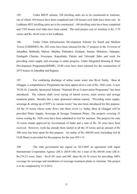 Writeup AP 2011-12 - Punjab State Planning Board