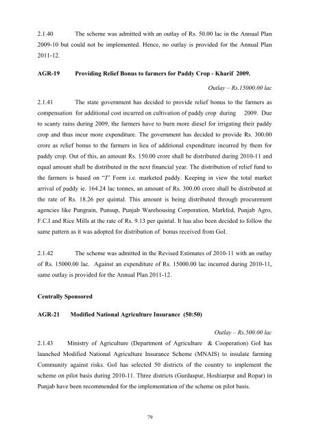 Writeup AP 2011-12 - Punjab State Planning Board