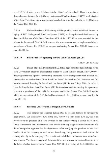 Writeup AP 2011-12 - Punjab State Planning Board