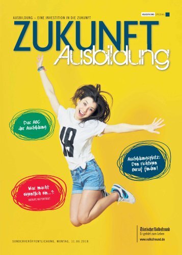 Zukunft Ausbildung 06/2018