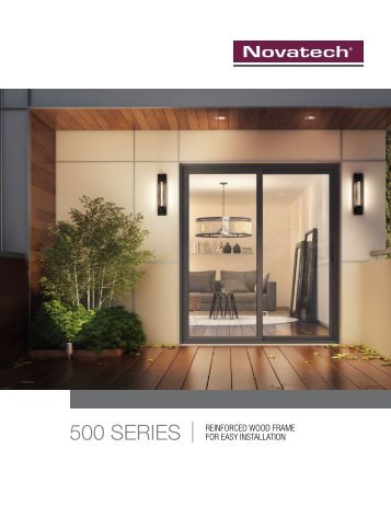 500 Series - Novatech Patio Doors