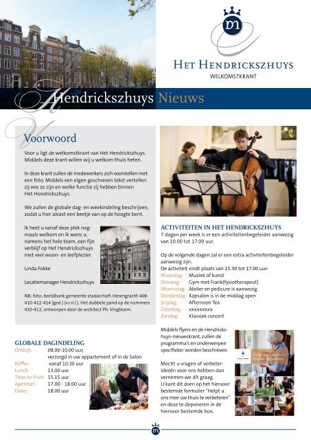 Het Hendrickshuys jan-feb 2018