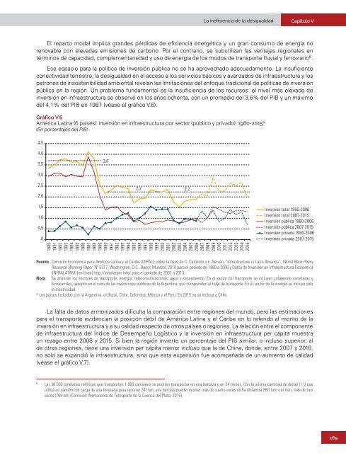 La ineficiencia de la desigualdad