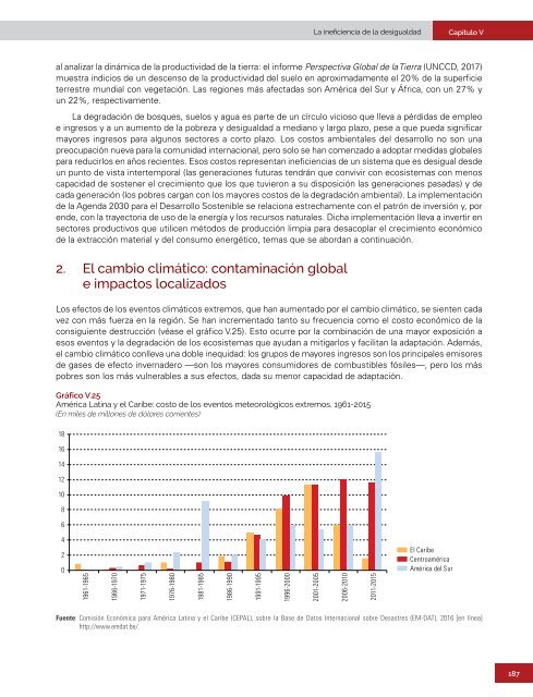 La ineficiencia de la desigualdad