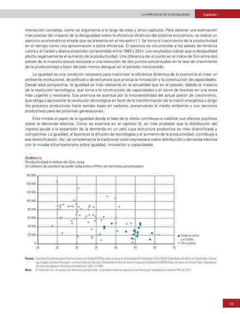 La ineficiencia de la desigualdad