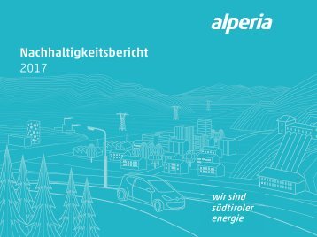 Nachhaltigkeitsbericht Alperia 2017