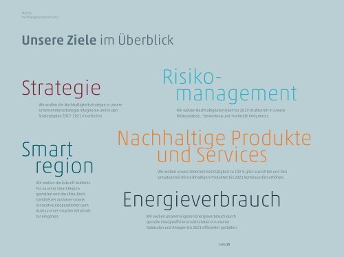 Nachhaltigkeitsbericht Alperia 2017