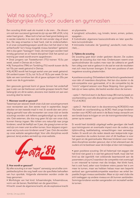 SportacContact JG32 - Nr 3 - mei 2018