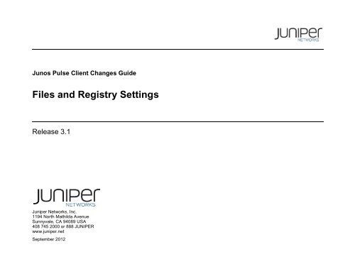 juniper setup client windows 10