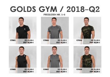 Preisliste Q2 Golds Gym_2018_2