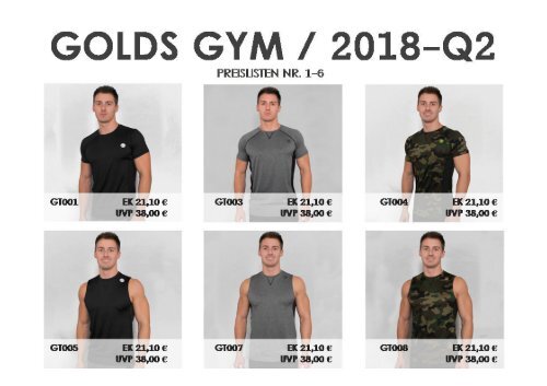 Preisliste Q2 Golds Gym_2018_2