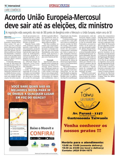 GAZETA DIARIO 604