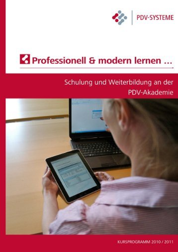 Anwenderkurse - PDV-Akademie