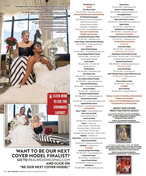 Real Weddings Magazine - Summer/Fall 2018