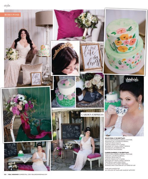 Real Weddings Magazine - Summer/Fall 2018