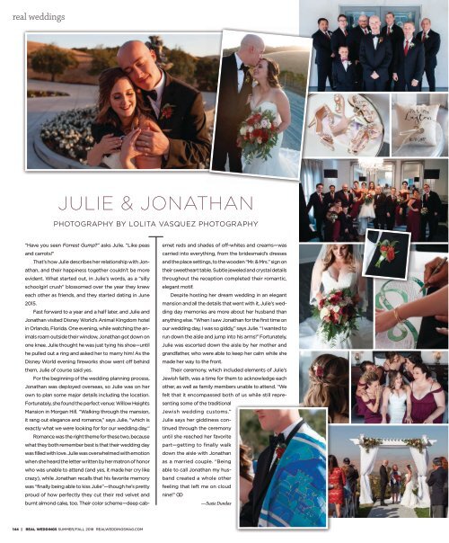 Real Weddings Magazine - Summer/Fall 2018