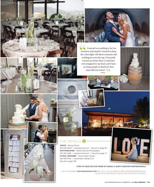 Real Weddings Magazine - Summer/Fall 2018