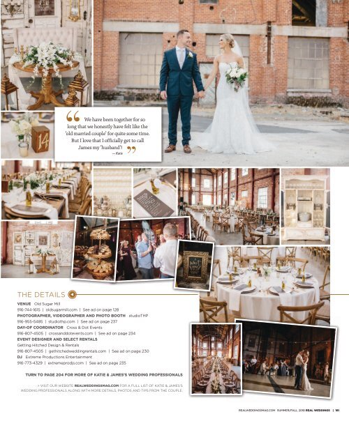 Real Weddings Magazine - Summer/Fall 2018