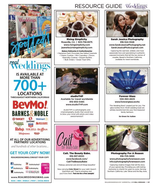 Real Weddings Magazine - Summer/Fall 2018