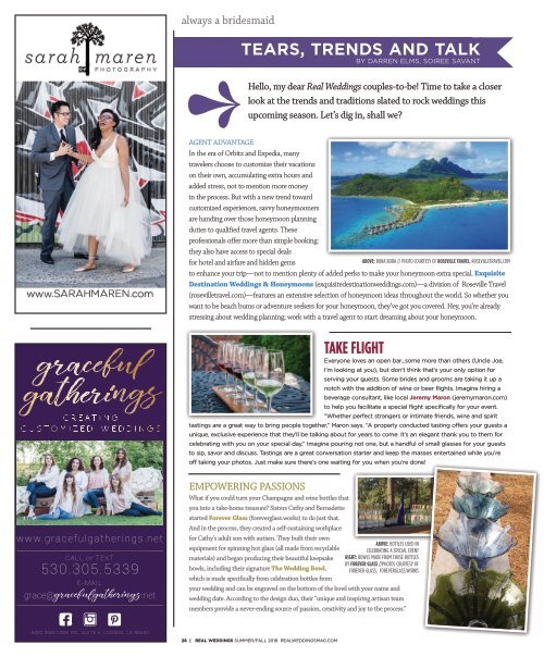 Real Weddings Magazine - Summer/Fall 2018