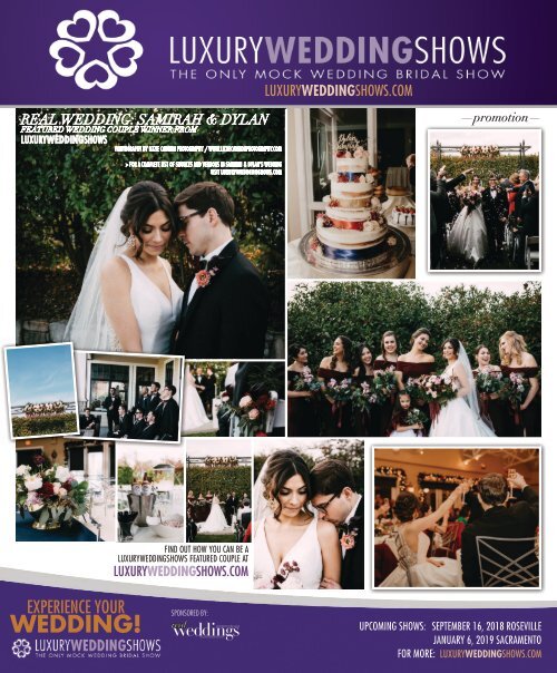 Real Weddings Magazine - Summer/Fall 2018