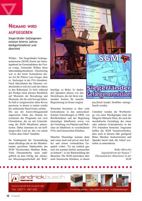 Triangel Ausgabe 103 - 02/2018