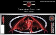Dragons Anne Stokes Large Auto Sticker - Cool Epic Stuff