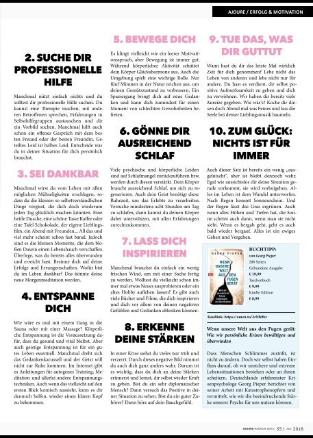 AJOURE´ Magazin Juli 2018