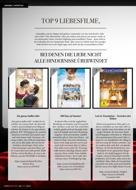 AJOURE´ Magazin Juli 2018