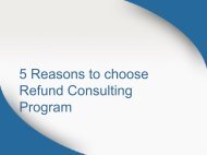 refund consulting program reviews ppt