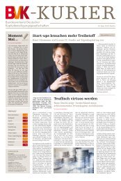 BVK_Kurier - Ausgabe 2018