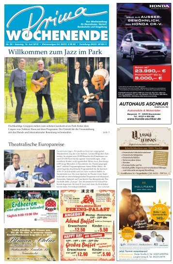 Prima Wochenende 24 2018