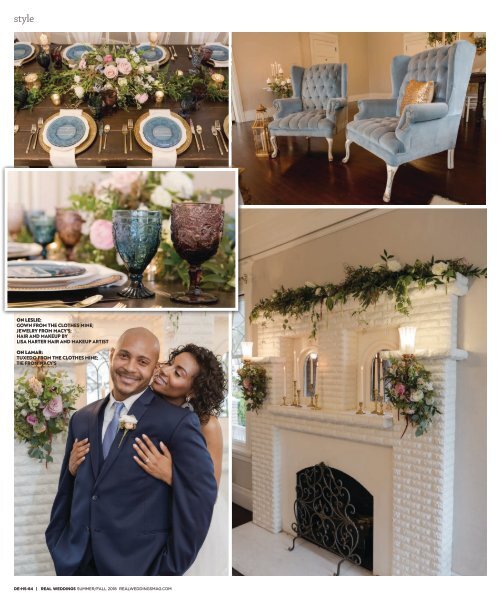 Real Weddings Magazine - Summer/Fall 2018 - Heaven Sent-A Decor Inspiration Story {The Digital Layout}