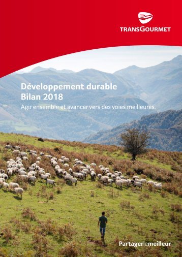 Livret Développement Durable Transgourmet 2018