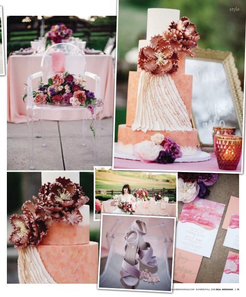 Real Weddings Magazine - Summer/Fall 2018 - California Dreaming-A Decor Inspiration Story {The Digital Layout}
