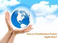 How to Troubleshoot Frozen Apple Mac