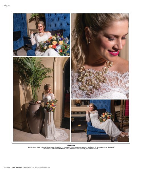 Real Weddings Magazine - Summer/Fall 2018 - Uptown Girls-Cover Model Finalist Photo Shoot {The Digital Layout}