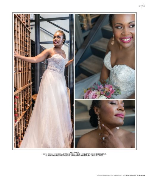 Real Weddings Magazine - Summer/Fall 2018 - Uptown Girls-Cover Model Finalist Photo Shoot {The Digital Layout}