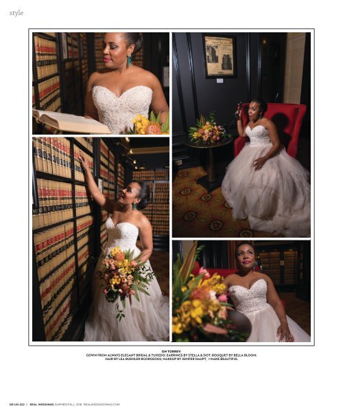 Real Weddings Magazine - Summer/Fall 2018 - Uptown Girls-Cover Model Finalist Photo Shoot {The Digital Layout}