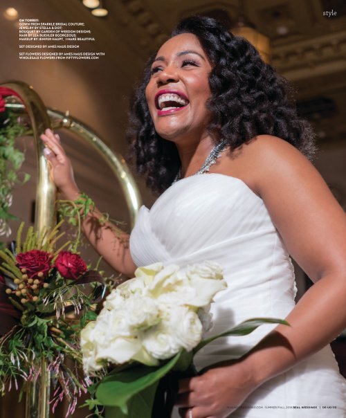 Real Weddings Magazine - Summer/Fall 2018 - Uptown Girls-Cover Model Finalist Photo Shoot {The Digital Layout}