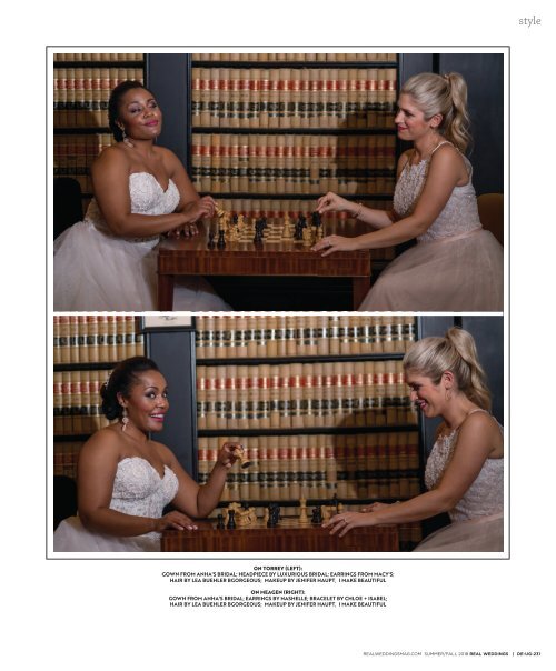 Real Weddings Magazine - Summer/Fall 2018 - Uptown Girls-Cover Model Finalist Photo Shoot {The Digital Layout}