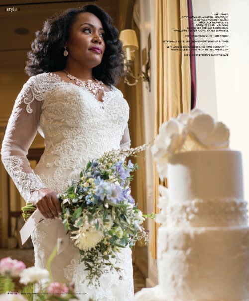 Real Weddings Magazine - Summer/Fall 2018 - Uptown Girls-Cover Model Finalist Photo Shoot {The Digital Layout}