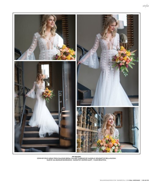 Real Weddings Magazine - Summer/Fall 2018 - Uptown Girls-Cover Model Finalist Photo Shoot {The Digital Layout}