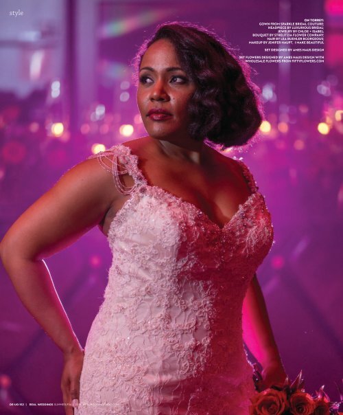 Real Weddings Magazine - Summer/Fall 2018 - Uptown Girls-Cover Model Finalist Photo Shoot {The Digital Layout}