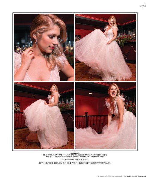 Real Weddings Magazine - Summer/Fall 2018 - Uptown Girls-Cover Model Finalist Photo Shoot {The Digital Layout}