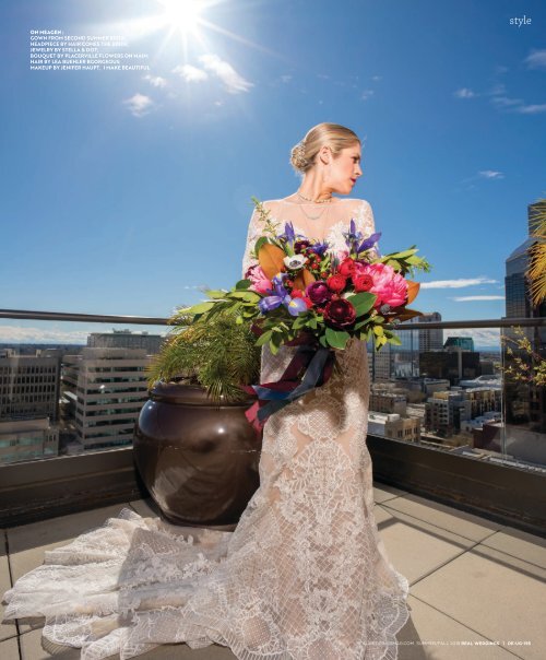 Real Weddings Magazine - Summer/Fall 2018 - Uptown Girls-Cover Model Finalist Photo Shoot {The Digital Layout}